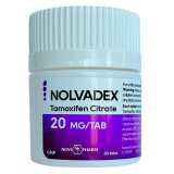 Nolvadex - Tamoxifen (Anti-Estrogen, PCT) 20mg/30tabs - NovoPharm