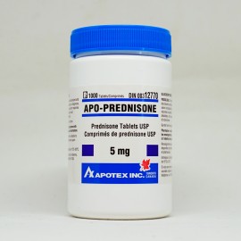 Prednisone 5mg/100 (Anti-inflammatory) - Pharmacy Grade