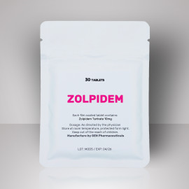 Zolpidem 10mg 30 tablets - GEN