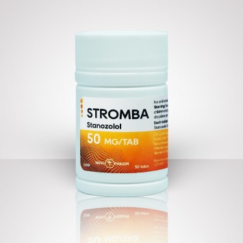 Buy Novo-Pharm Stanozolol 50mg 50 tabs