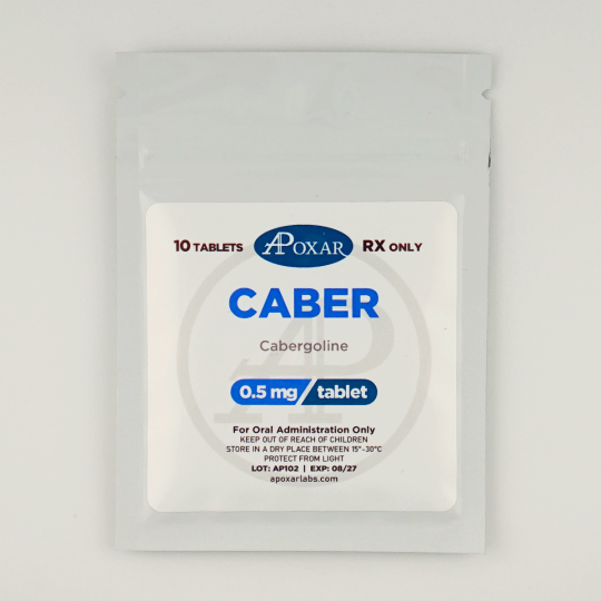 Cabergoline 0.5mg/8tabs | Apoxar