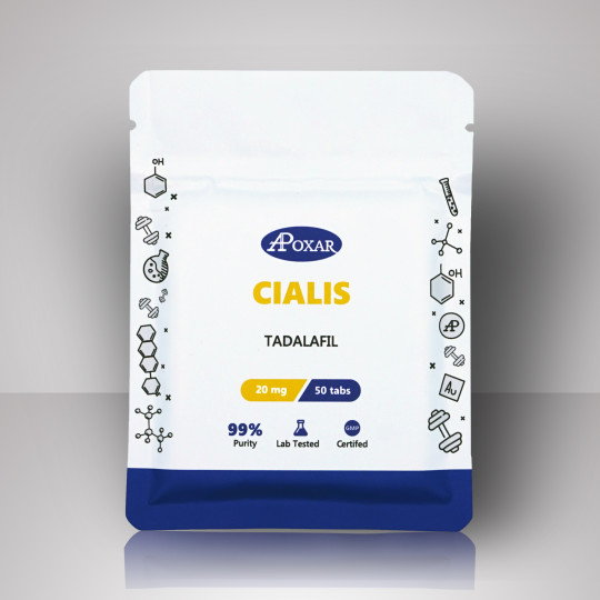 Cialis - Tadalafil 20mg/50tabs - Apoxar