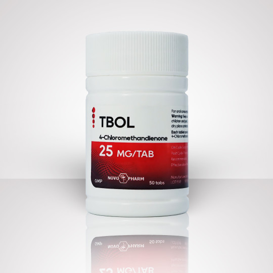 Turinabol (Tbol) 25mg/50tabs - NovoPharm