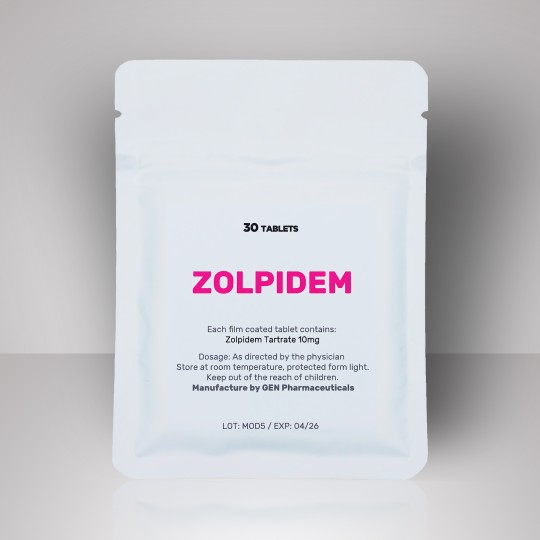 Zolpidem 10mg 30 tablets - GEN
