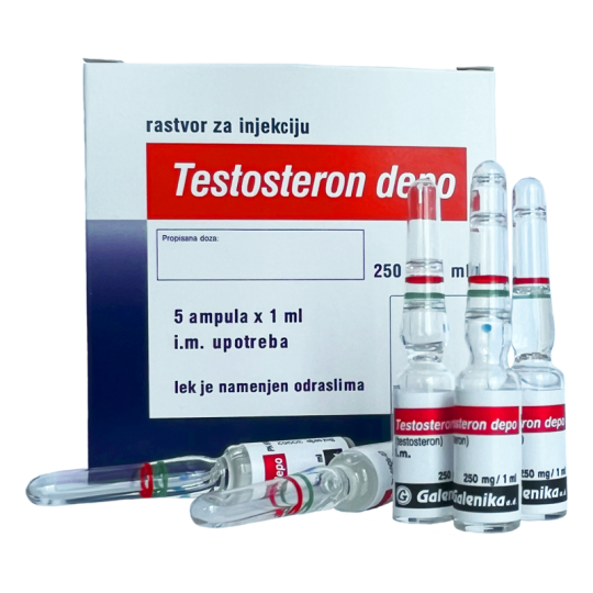 Testosterone Enanthate 250 mg/mL - 1 ampule | Galenika