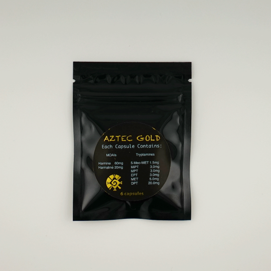 Aztec gold (MAOI & Tryptamines) 115.5mg/tab, 6tabs | Innovagen