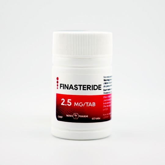 Finasteride 2.5mg/60tabs (Hair Loss/Prostate Health) | NovoPharm