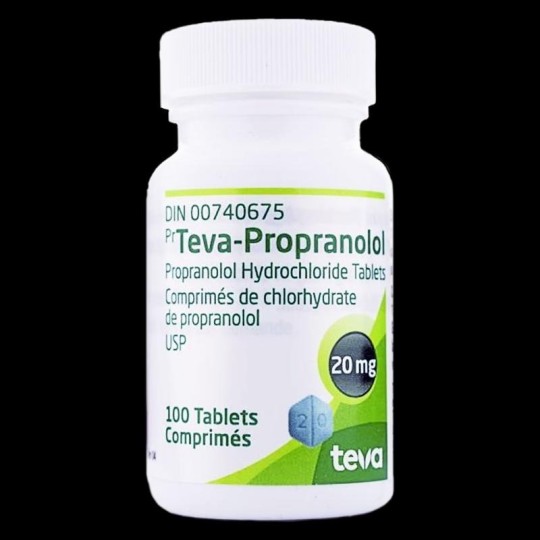 Propranolol (blood pressure) 20mg/100tabs - Canada Pharmacy