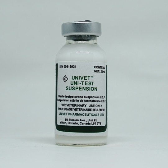 Testosterone Suspension 100mg/20ml - Univet 