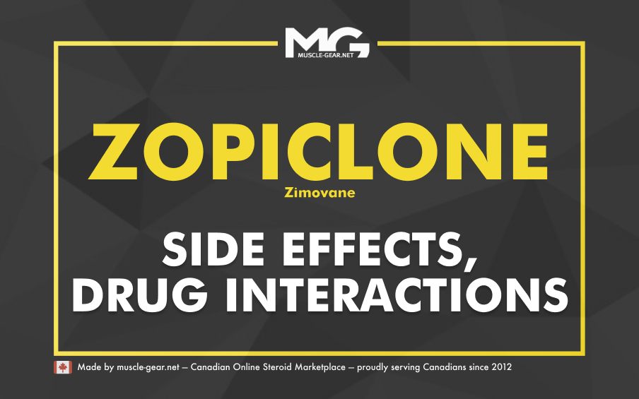 What are the Side effects of Zopiclone?