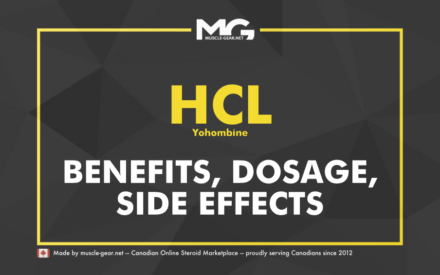 Yohimbine hcl Canada